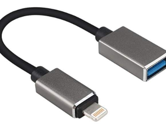 Hiotech Adaptador Otg Usb Entrada Lightning en La Paz (Localidad)