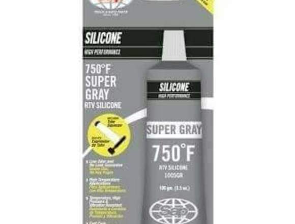 SILICONA GRIS AUTOMOTRIZ SUPER GREY RTV