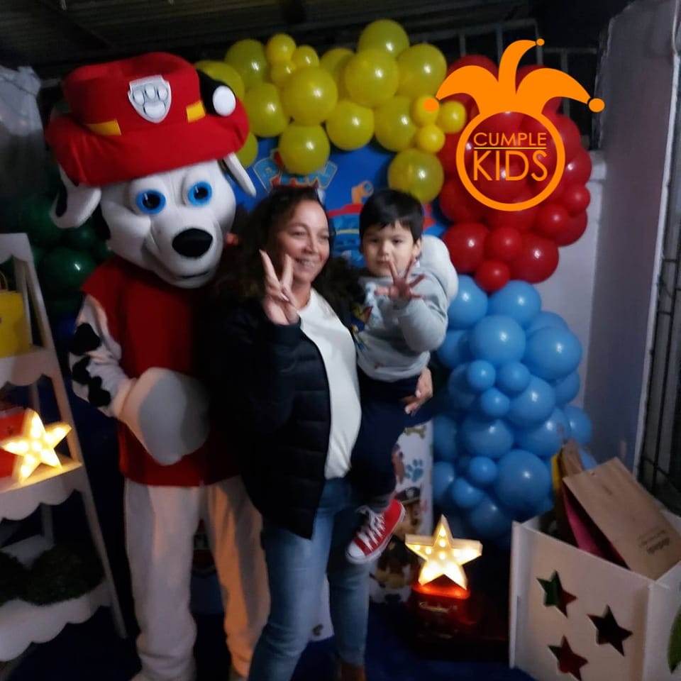Fiesta de cumpleaños con la Patrulla Canina en Rancagua