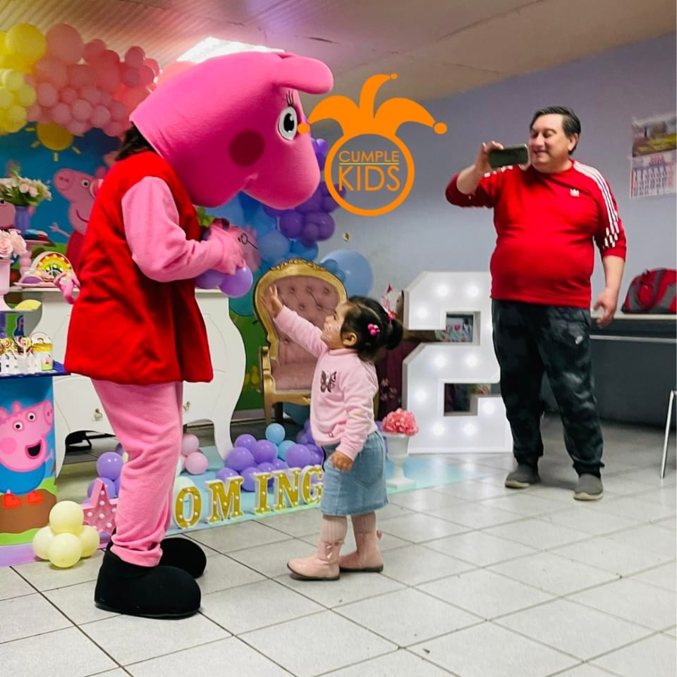 Animación de Peppa Pig para cumpleaños en Rancagua (Comuna)