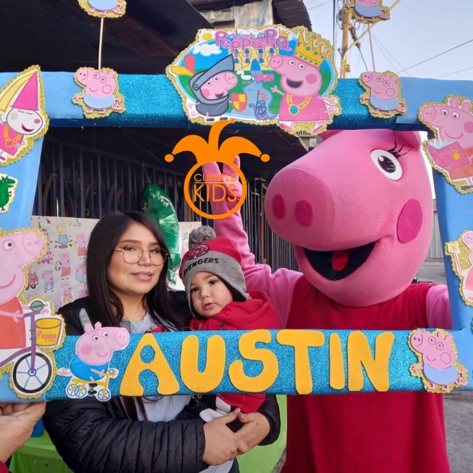 Animación de cumpleaños con Peppa Pig en Rancagua (Comuna)