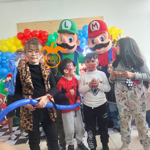 Animación Mario Bros para cumpleaños en Rancagua en Rancagua (Comuna)