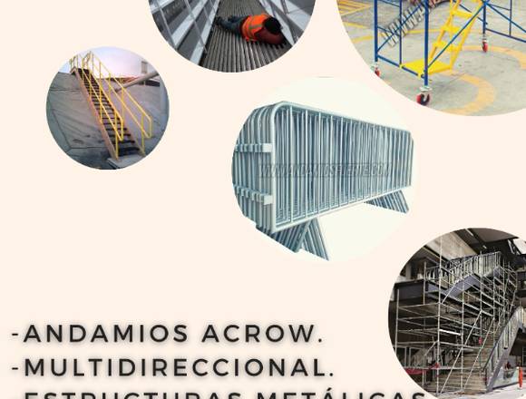 ALQUILER - VENTA - ANDAMIOS MULTIDIRECCIONALES