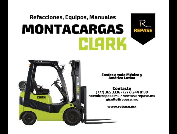 REFACCIONES PARA MONTACARGAS CLARK