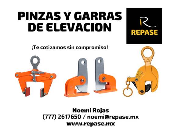 VENTA DE PINZAS Y GARRAS DE ELEVACION en Mérida (Municipio)