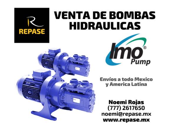 VENTA DE BOMBAS HIDRÁULICAS IMO - PUMP en Mérida (Municipio)