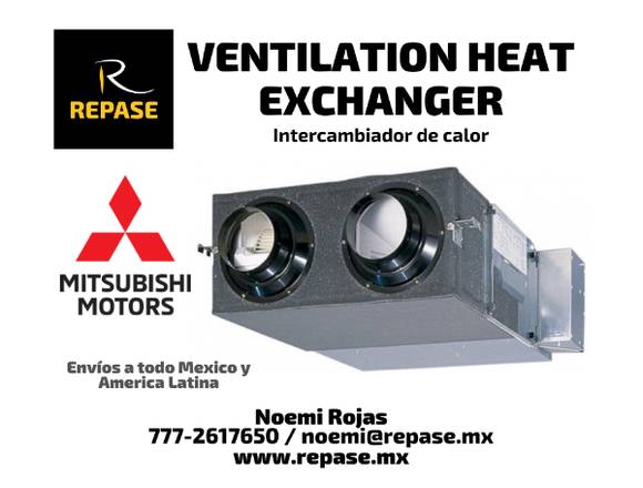 INTERCAMBIADOR DE CALOR MITSUBISHI en Mérida (Municipio)