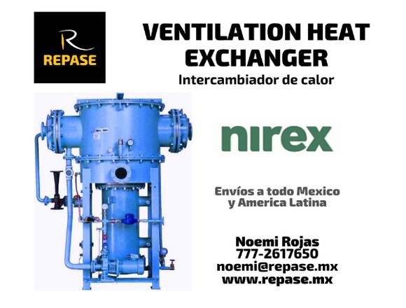 INTERCAMBIADOR DE CALOR NIREX en Mérida (Municipio)
