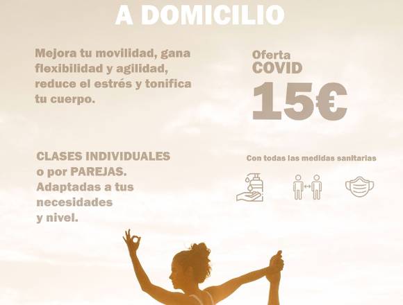 Clases de yoga a domicilio en Sevilla (Municipio)