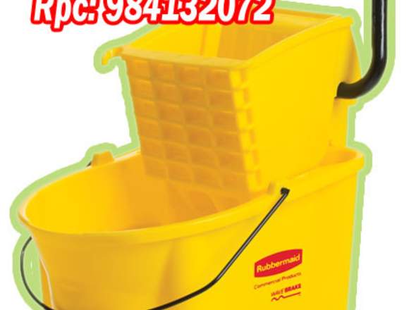 Balde Exprimidor Amarillo Rubbermaid en Santa Anita (Lima 43) (Distrito)