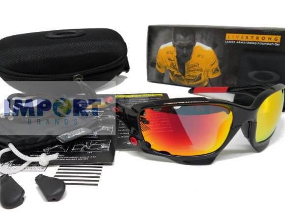 gafas oakley jawbone 3 pares de lentes livestrong en Medellín (Municipio)