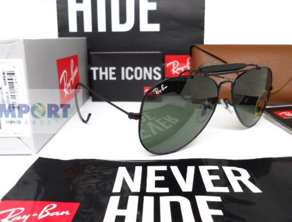 gafas ray ban aviator 3030 outdoorsman cola de rat en Medellín (Municipio)