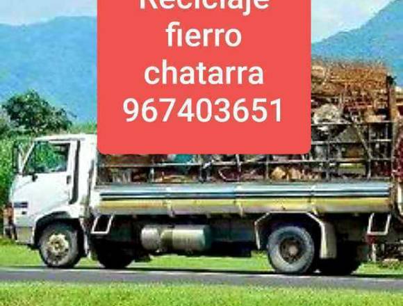 COMPRO FIERRO, LATA, CHATARRA, MAQUINARIAS