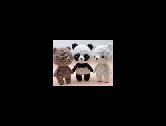 Amigurumi Tejido a mano técnica crochet