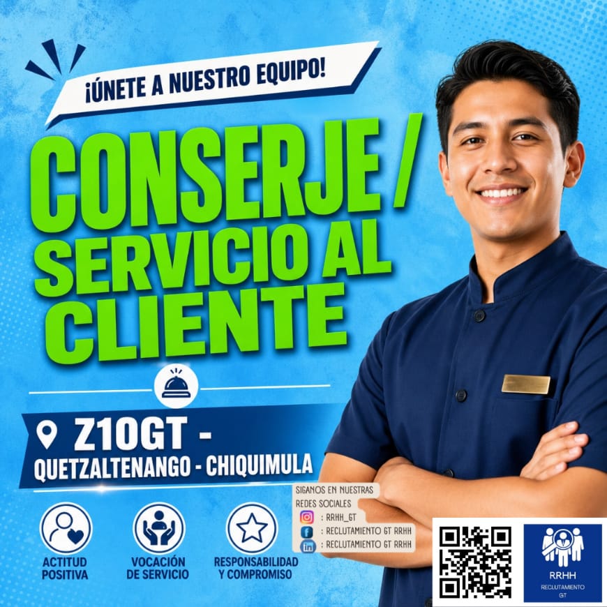 SERVICIO AL CLIENTE LIMPIEZA EN QUETZALTENANGO en Ciudad de Guatemala (Municipio)