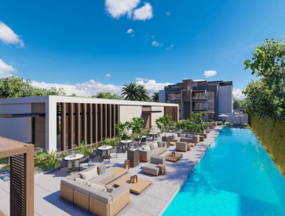 Punta Cana, Apartamentos, 2 y 3 habitaciones en Santa Ana de Tusi (Distrito)