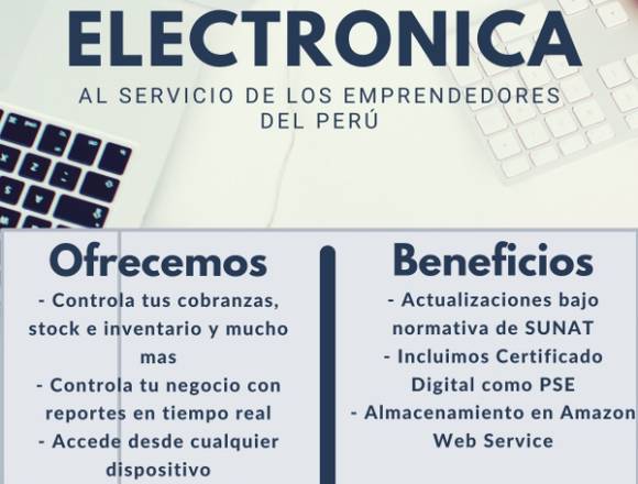 Sistema de facturacion electronica en Lima (Lima 1) (Distrito)