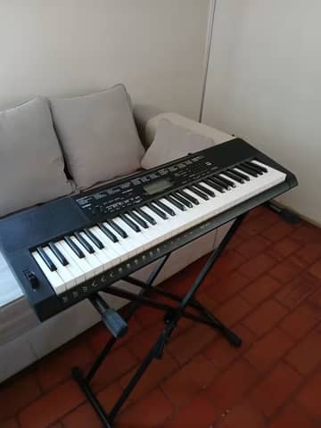 Instrumentos musicales | Teclado Casio CTK-3500 + Pedal + Atril en Santiago (Comuna)