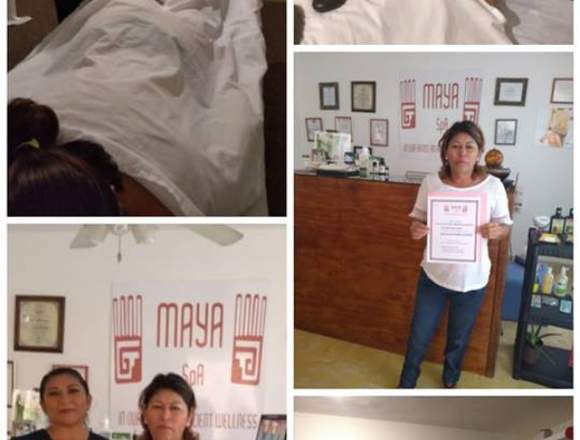 curso de masaje con piedras en Merida yucatan