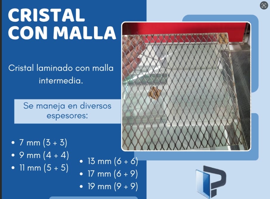 CRISTAL CON MALLA en Metepec (Municipio)