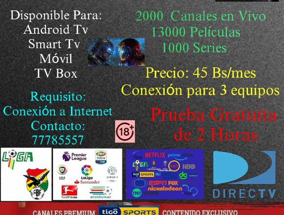Televisión por Internet en Tarija (Localidad)