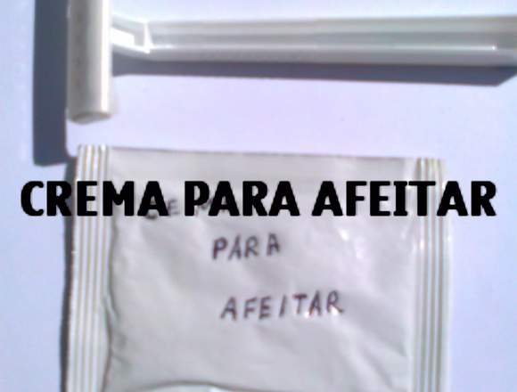 100 kITS CON RASTRILLO Y CREMA DE AFEITAR EN SOBRE en Azcapotzalco (Municipio)
