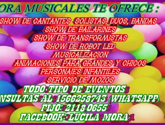 shows y animaciones en Buenos Aires (Localidad)