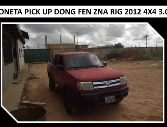 CAMIONETA PICK UP DONG FEN ZNA RIG 2012 4X4 en Maturín (Municipio)