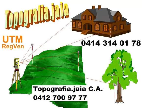 Topografo Planos Coordenadas Utm Regven en Los Salias (Municipio)