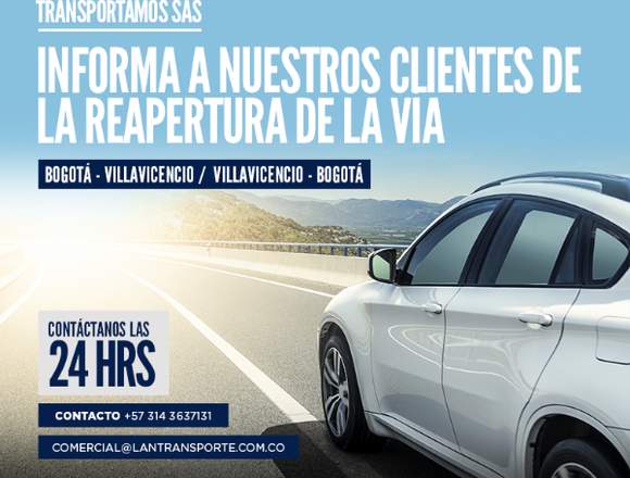 Transporte rápido y confiable de documentos urgent en La Calera (Municipio)