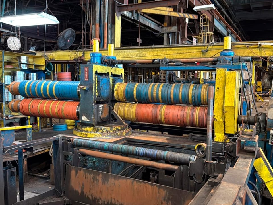 LINEA DE SLITTER BRANNER 1/4" x 60" x 50,000 LBS en San Marcos (Municipio)