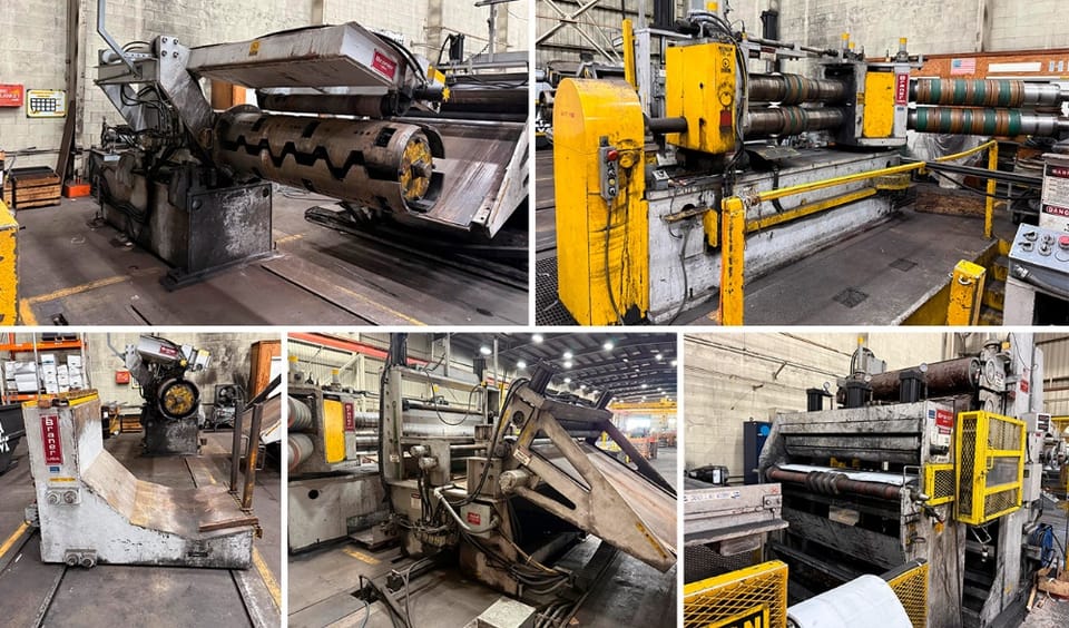 LINEA SLITTER BRANNER 60" x 48,000 Lbs x Cal. 10 (Min .023 - max .135) en San Marcos (Municipio)