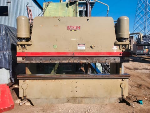 PRENSA DE CORTINA HIDRAULICA PACIFIC 12' x 225 TON