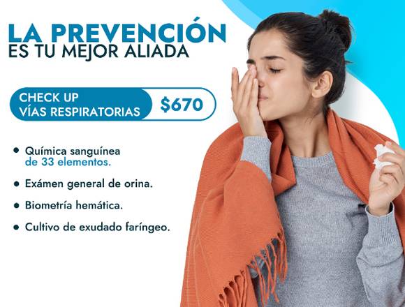 Check up vias respiratorias en Cuauhtémoc (Municipio)