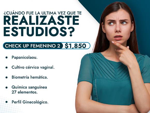 Check up femenino 2 en Cuauhtémoc (Municipio)