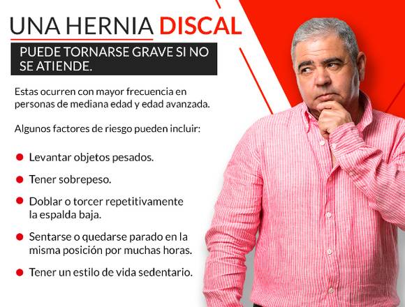 Cuidado con las HERNIAS DISCALES en Cuauhtémoc (Municipio)