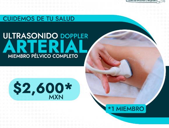 Utrasonido doppler arterial miembro pélvico