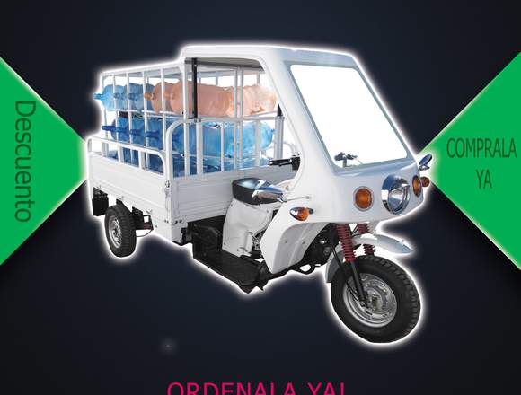 Motocarro garrafonero 275CC en Hidalgo (Municipio)