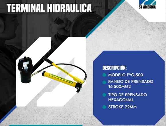 ALQUILER DE PRENSA TERMINAL HIDRAULICA en San Juan de Lurigancho (Lima 36) (Distrito)