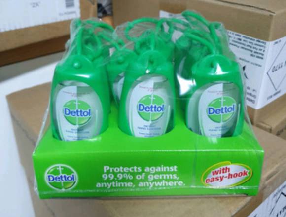 Desinfectante de manos Dettol 50ml al por mayor en Aguascalientes (Municipio)