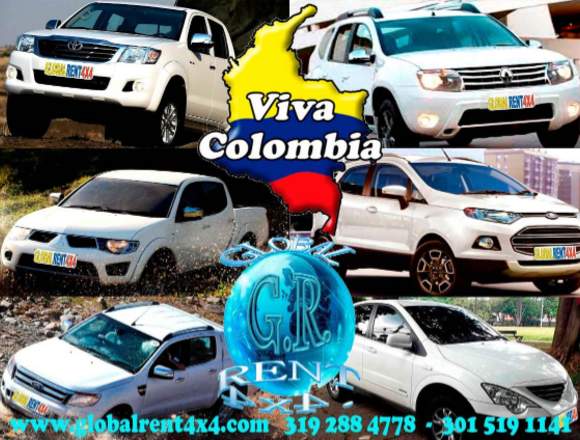 ALQUILER CAMIONETAS 4X4 DOBLE CABINA en Bogotá, D.C. (Municipio)