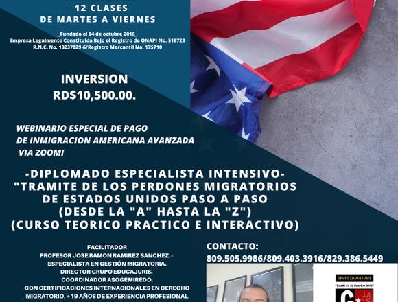 Perdones Migratorios de Estados Unidos en Santo Domingo de Guzmán (Municipio)