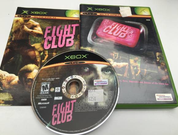 Fight Club Xbox Clásico Club De La Pelea Usado