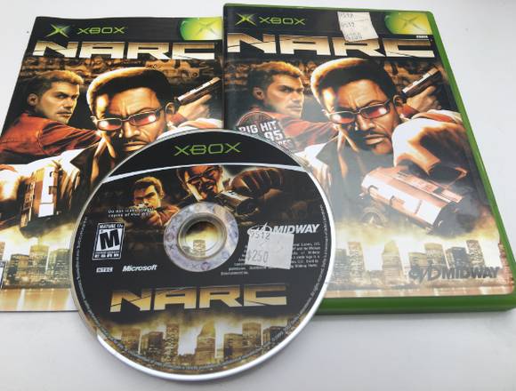 Narc Xbox Clásico Videojuego Usado (ver Fotos) en Toluca (Municipio)
