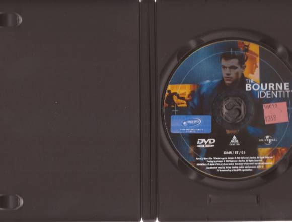 Bourne Identidad Desconocida Dvd Original Usado
