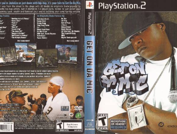 Get On Da Mic Rapeando Playstation 2 Usado en Toluca (Municipio)