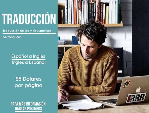 Traducción de documentos y tareas en Libertador (Municipio)