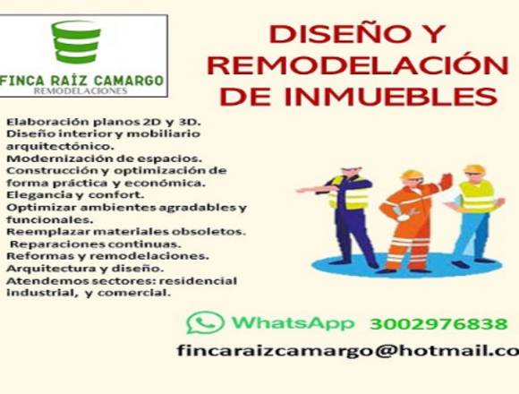 REMODELACIONES DE INMUEBLES en Bogotá, D.C. (Municipio)