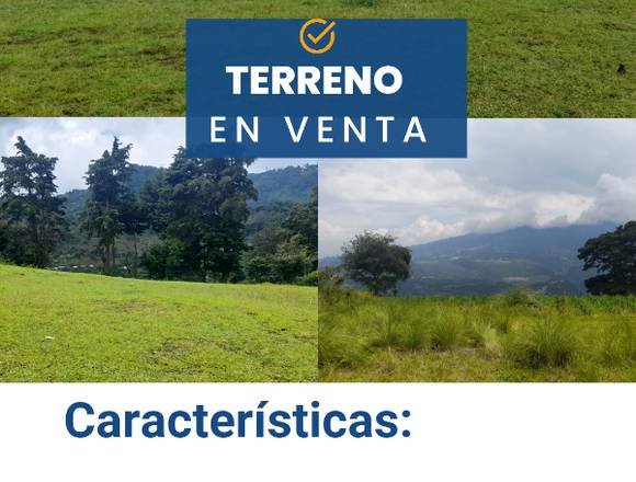 Terreno en venta. El hato antigua Guatemala en Ciudad Vieja (Municipio)