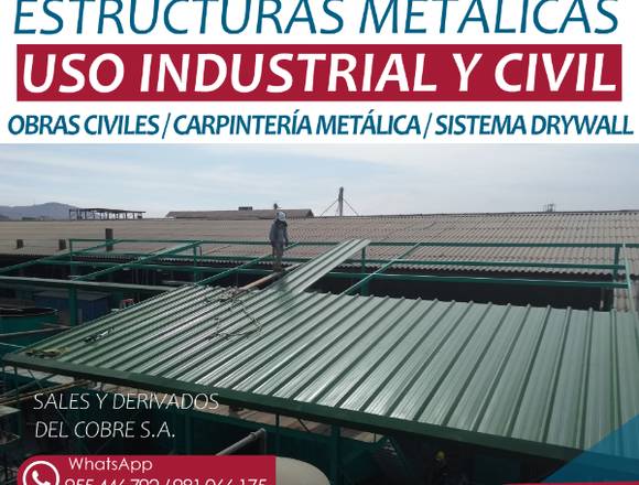 DISEÑO DE ESTRUCTURAS METÁLICAS Y DE CONSTRUCCIÓN en Los Olivos (Lima 39) (Distrito)